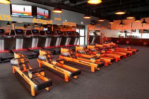 An Orangetheory gym in Hollywood, Fla.