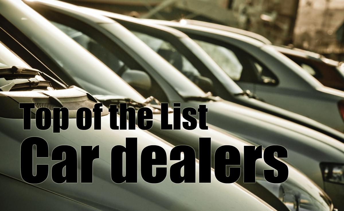Top of the List New car dealers Sacramento Business Journal