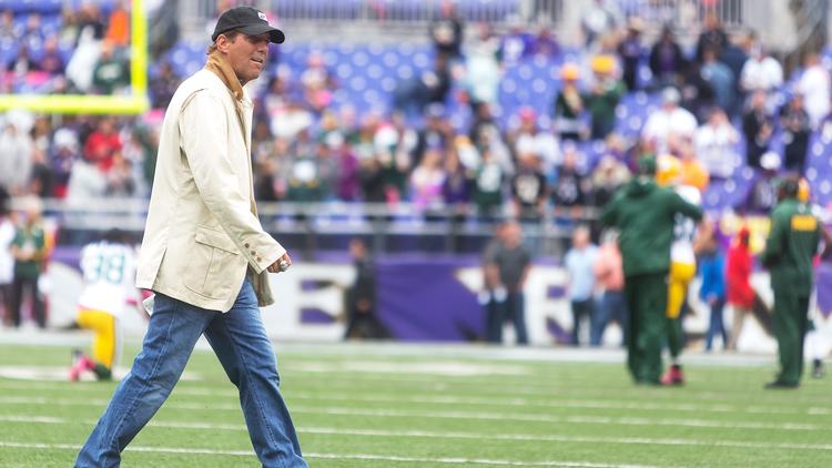 Ravens Fans, Men And Women, Wear Jerseys In Support Of Ray Rice