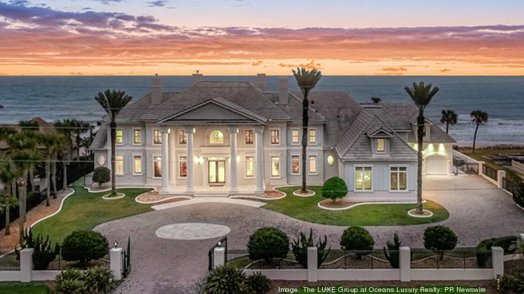 This Ormond Beach oceanfront estate, which sold in October 2021, set a sales price record in Volusia County at $5.12 million.