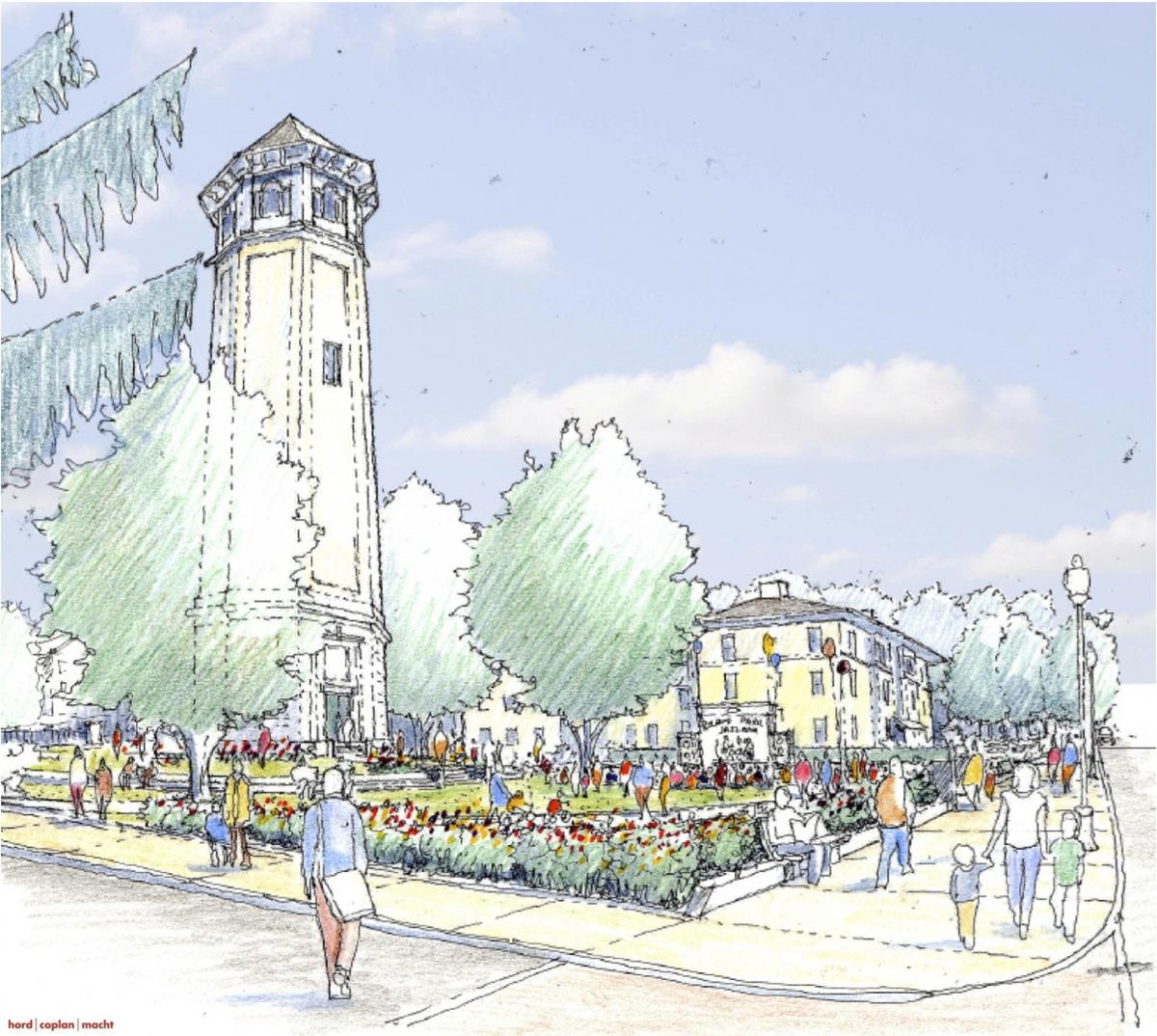 Roland Water Tower restoration takes step forward Baltimore Business Journal