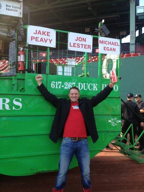 Remember when Jake Peavy bought a duck boat for the parade in 2013?