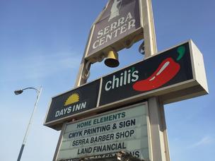 Let us begin in Milpitas, where the Serra Center sits near the intersection of Highway 237 and Interstate 880. Its 16 acres are home to a Big Lots, Chili's and Days Inn, but the buildings are more than 40 years old and are really showing their age. What makes this a redevelopment play? Aside from the location near major arteries, the site is close to the under-construction Milpitas BART station, which is pushing up a ton of new rooftops. Fun fact: The center is named for Father Junipero Serra, who reportedly held penance for his priests at the location in 1778. 
Click above to see more.