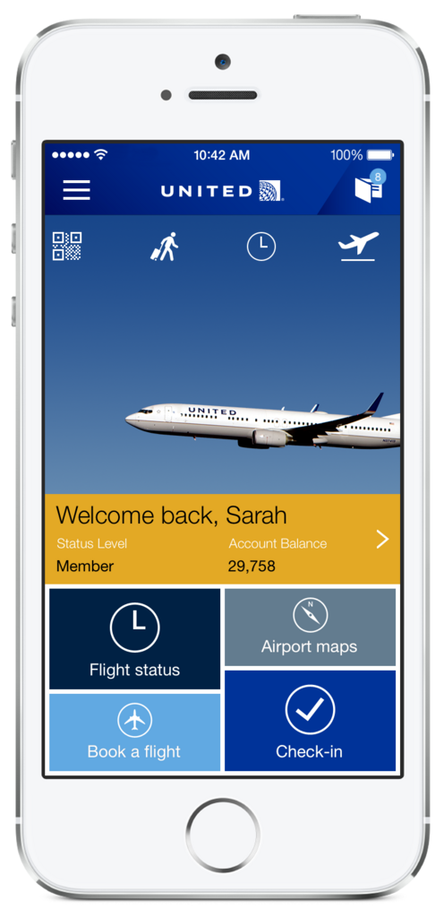 united airline app for macbook pro