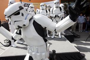 Stormtroopers invaded the Tech Museum Thursday morning to announce the new exhibit Star Wars: Where Science Meets Imagination.


Click above to see the battle, Princess Leia, and more.