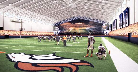 Denver Broncos Pat Bowlen Fieldhouse at UCHealth Training Facility – Sink  Combs Dethlefs