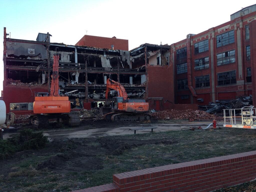 Demolition begins at Denver's Gates Rubber plant Denver Business Journal