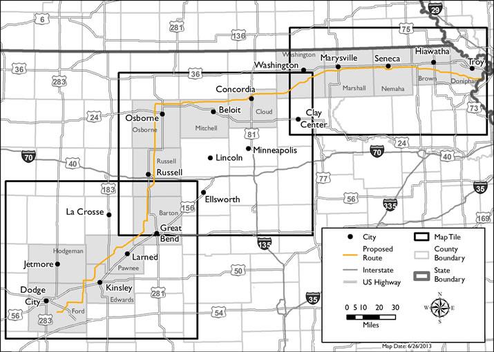 Grain Belt Express seeks information for windtransmission line through