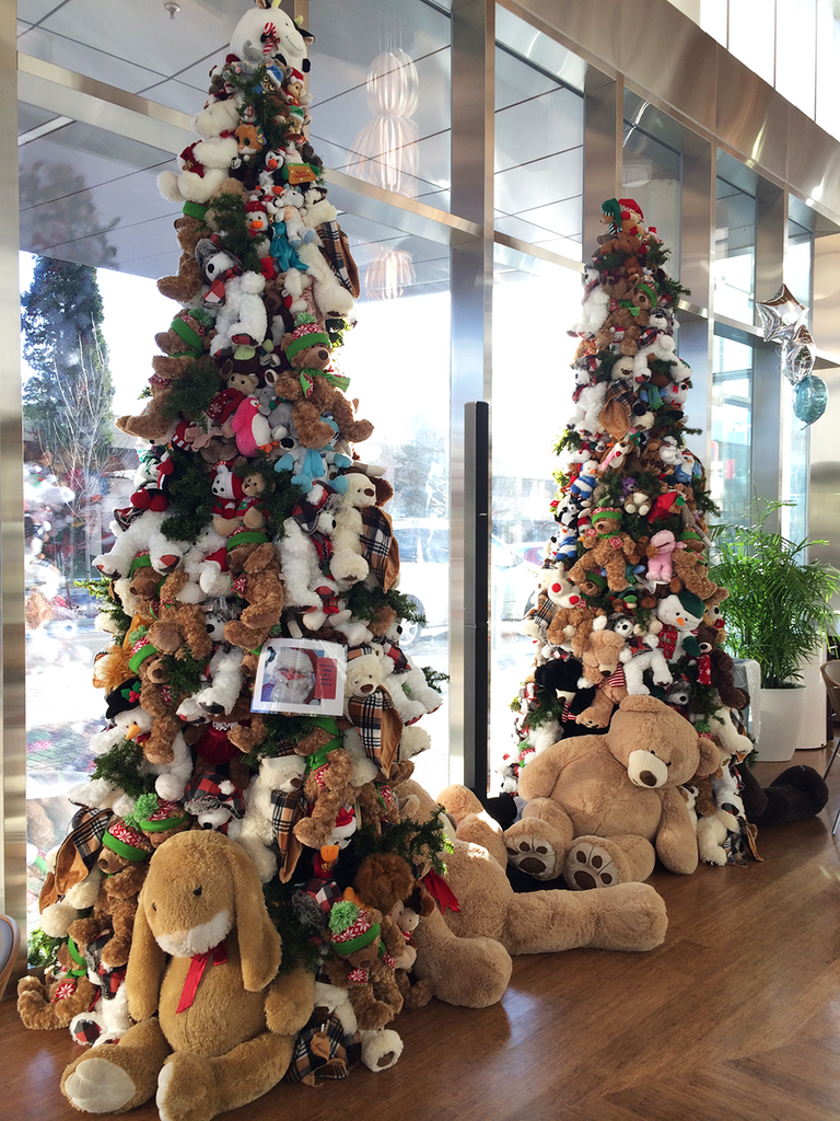 stuffed animal tree
