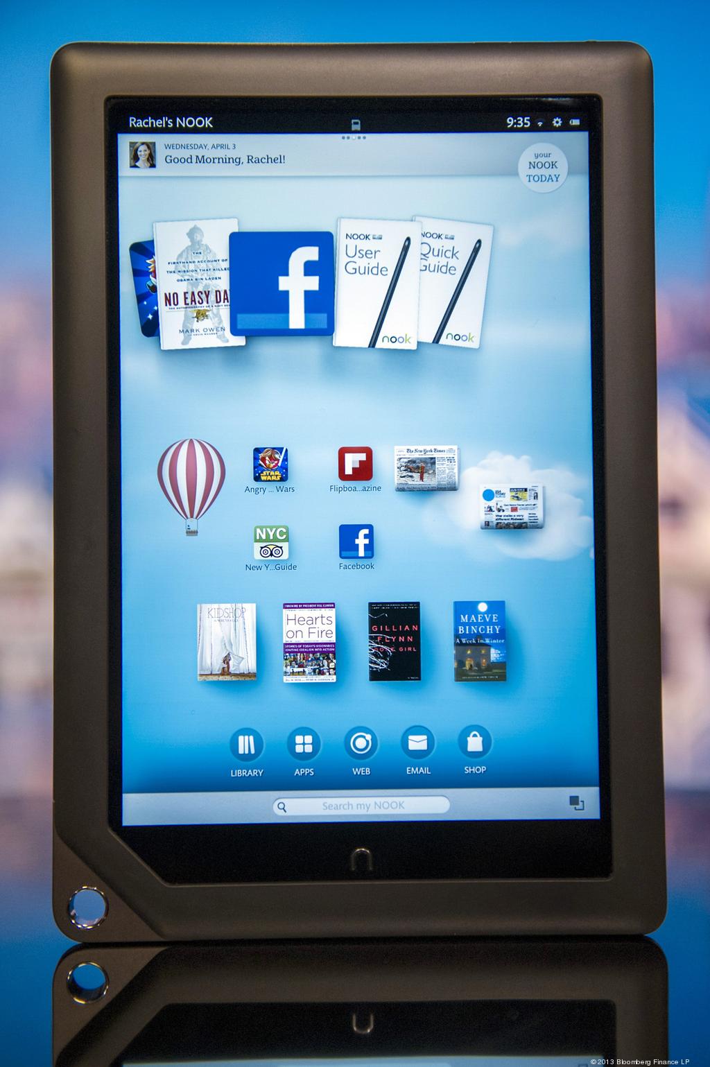 Barnes Noble S Nook To Offer Google Apps Washington Business