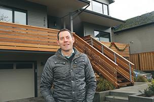 George Hale, founder of the infill residential real estate developer H. Hudson Homes, has found a niche building sleek homes that enhance existing neighborhoods.  