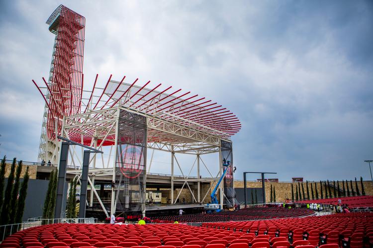 hand-drawndesign: Austin360 Amphitheater, Austin, Tx, 78617