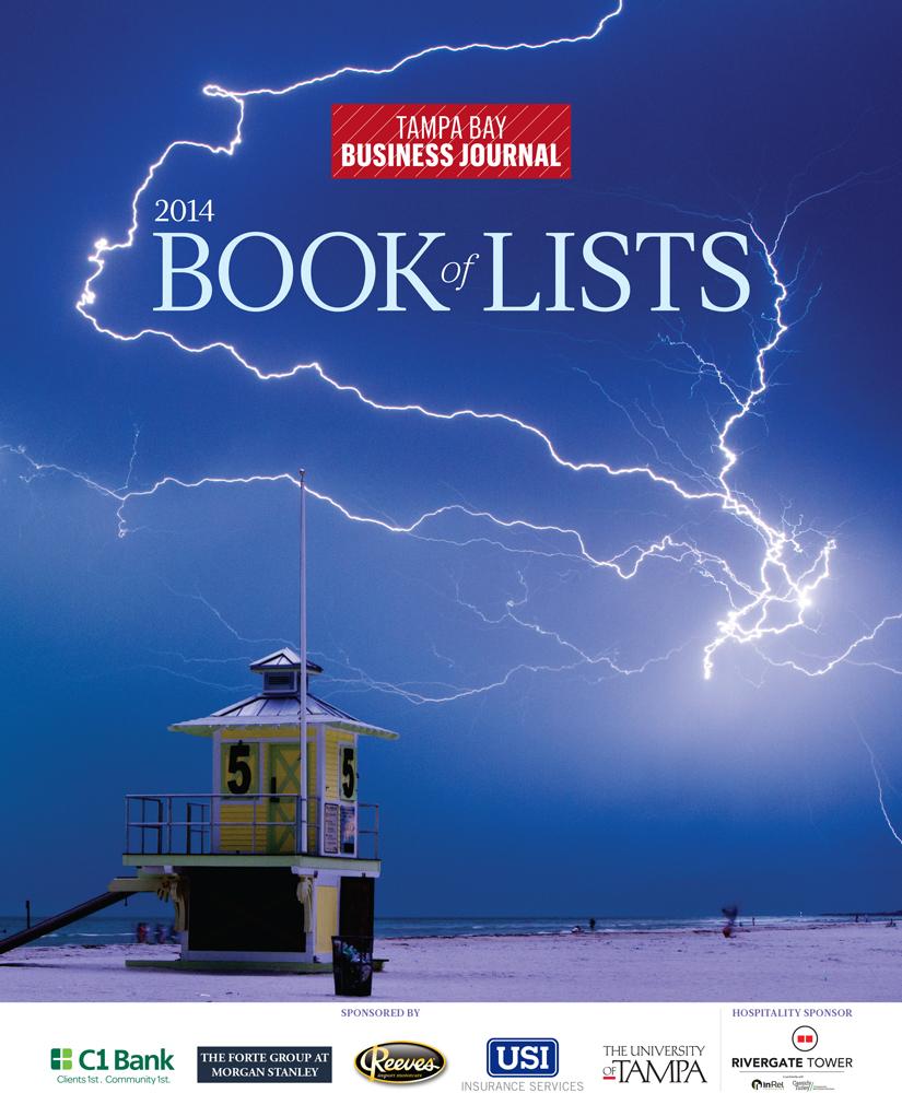 Book of Lists comes to life Tampa Bay Business Journal