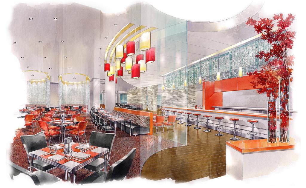 See What Restaurant And Bar Offerings The Marriott Marquis The Anthem Restaurant At Marriott Marquis Washington D C Hotel S Main Lunch And Breakfast