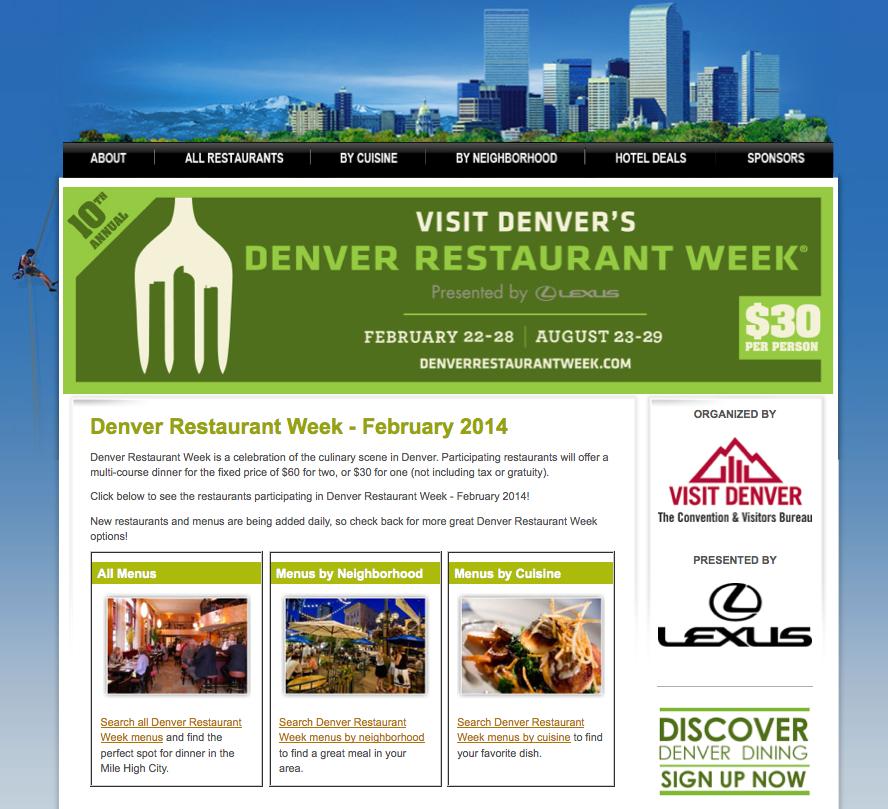 Denver Restaurant Week opens in new format; get menus here (Video