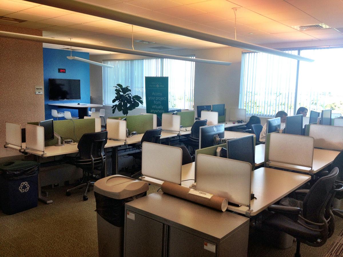 Microsoft’s Fort Lauderdale office features coworking spaces South