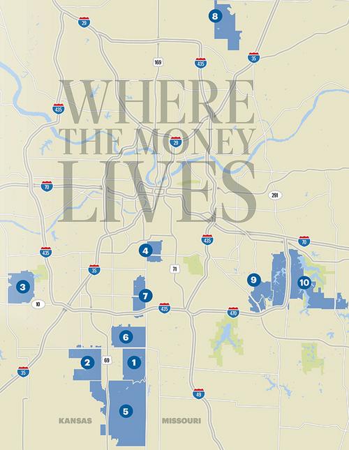 Demographics of the wealthiest ZIP codes in Kansas City Kansas City