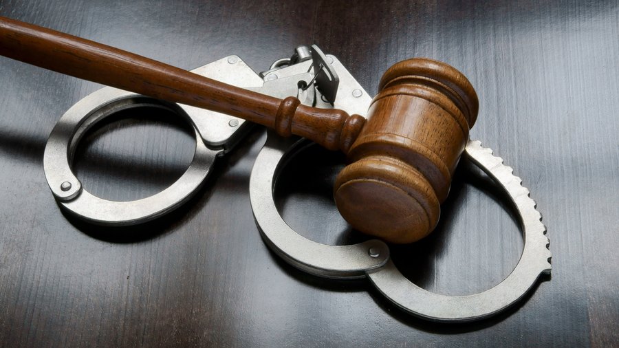 gavel handcuffs crime legal court