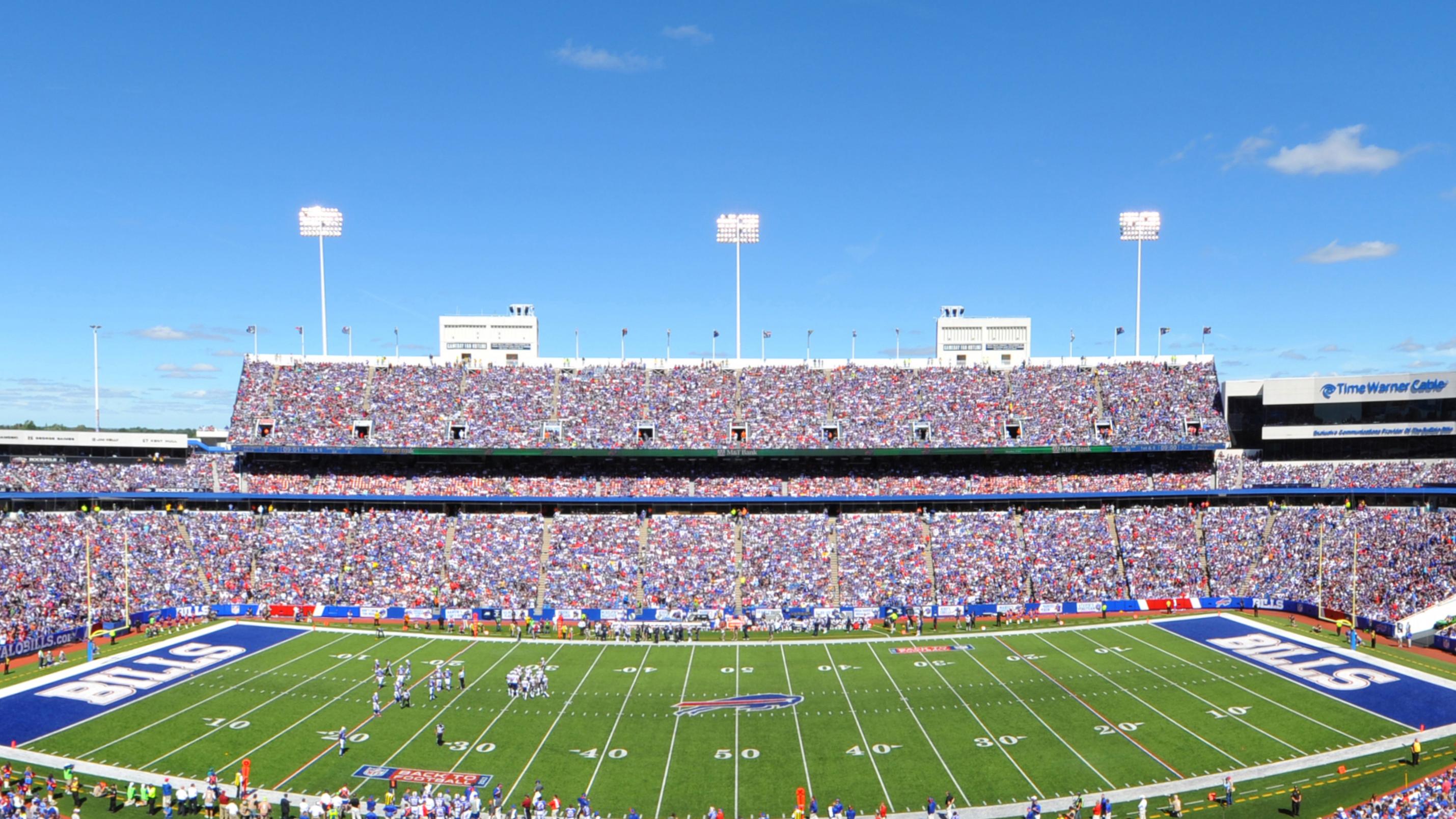 Which stadium did the Bills' architects recently design?