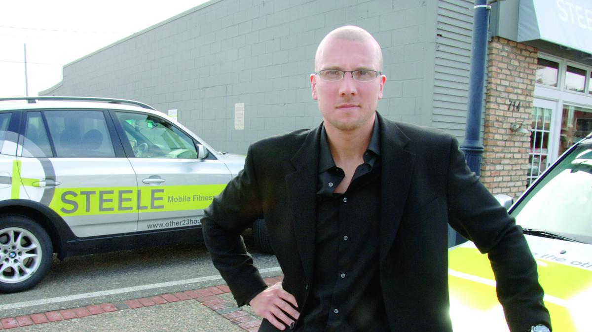 Steele Smiley's Steele Fitness stopped once before it started