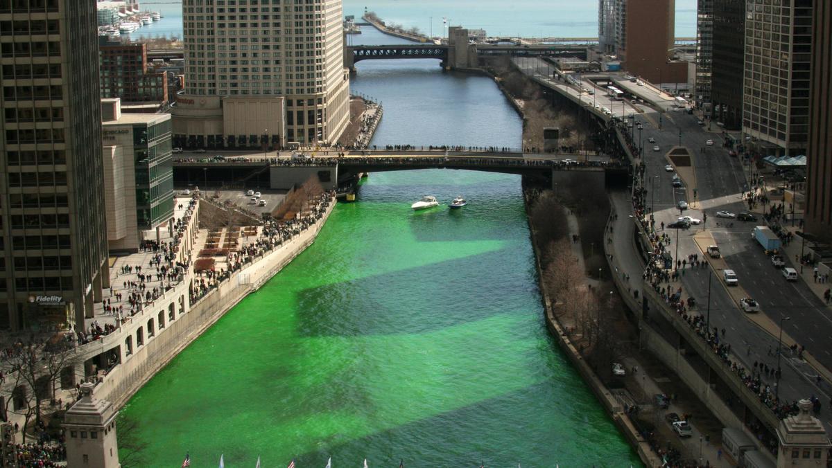 The Chicago River Will Be Dyed Green Tomorrow For Its Annual St. Patrick's  Day Tradition - Secret Chicago