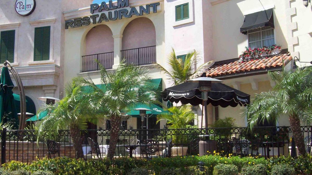 Several restaurants on the table for The Palm site at WestShore Plaza