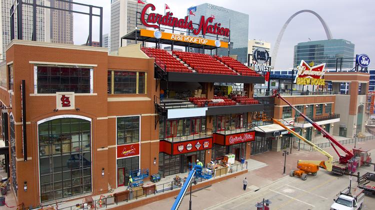 Busch Stadium St. Louis Cardinals Cardinal Nation BallPark Village