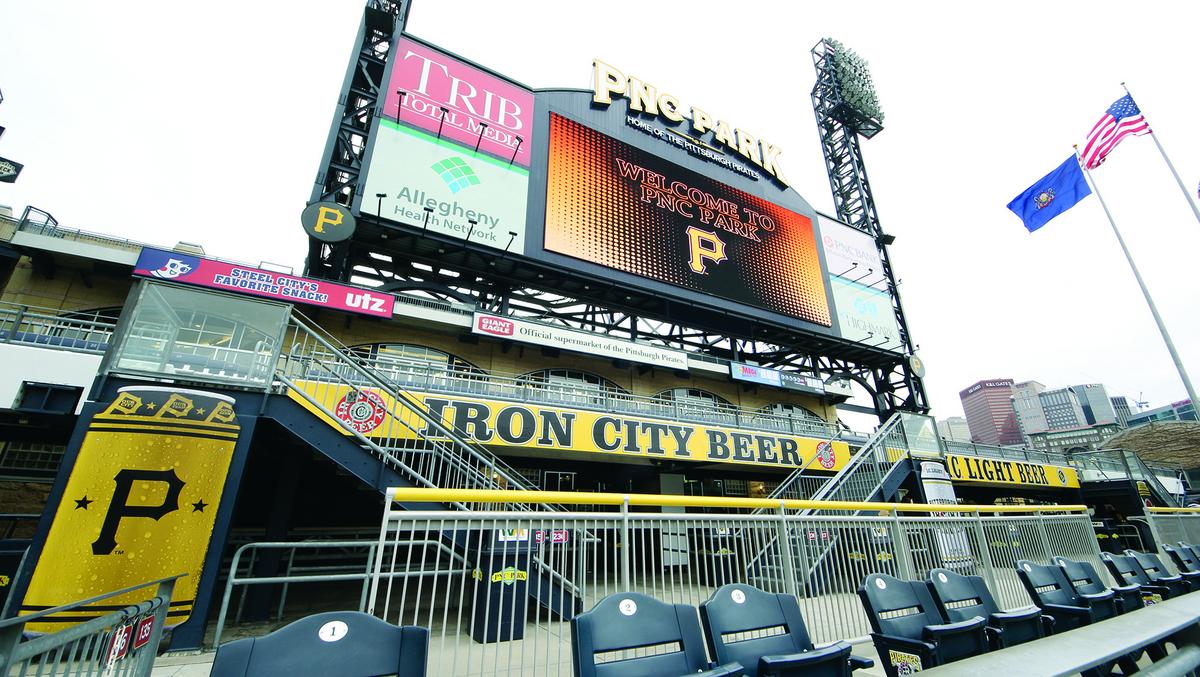 Pittsburgh Pirates attendance up by onefourth through end of May
