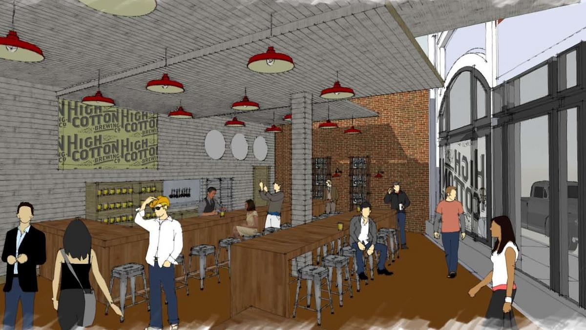 Here's a sneak peek of High Cotton's new taproom Memphis Business Journal