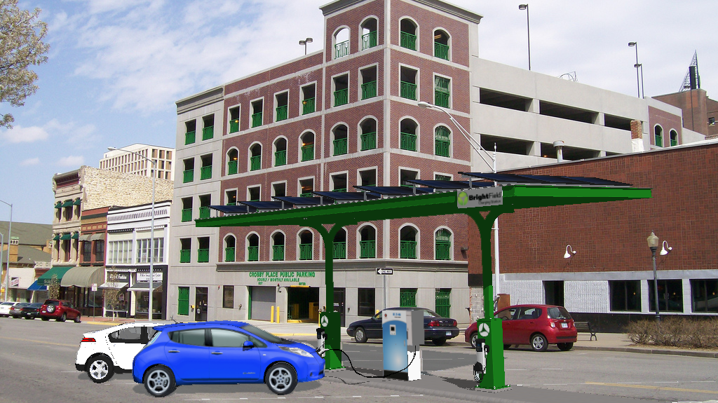 Electric vehicle charging station to be installed in downtown