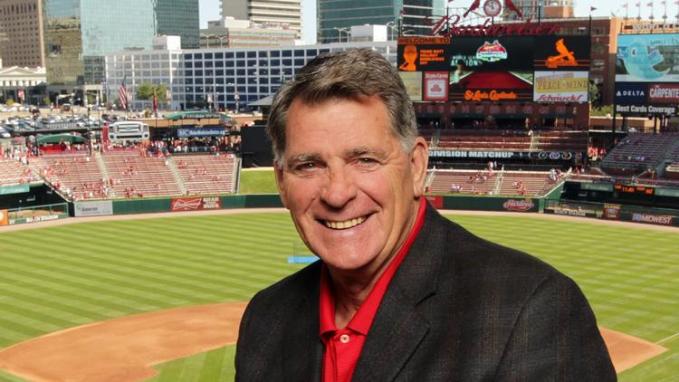 Mike Shannon, the consummate salesman, does not miss an opportunity to  showcase his six-pack of “Mike” labeled Budweiser.