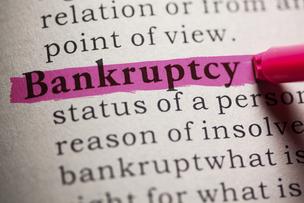 bankruptcy thinkstock