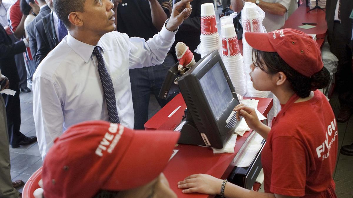 Five Guys is now the favorite burger in the United Kingdom Washington