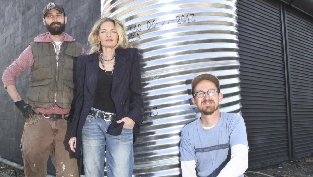 Eartha and Rain Brothers working together in Franklinton Columbus