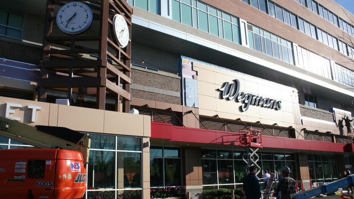 Here are scenes from the new Wegmans that opens in Chestnut Hill on