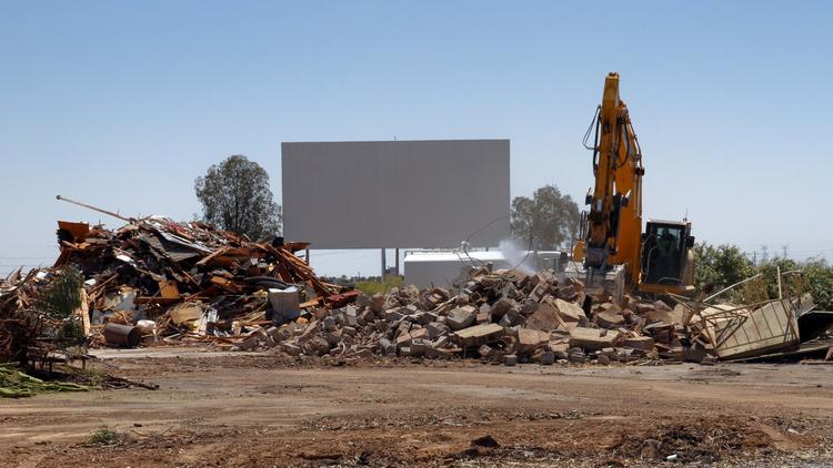 Scottsdale Six Drive In Movie Theater Demolished After Sitting Scottsdale Six Drive In Movie Theater Demolished After Sitting Vacant For 3 Years