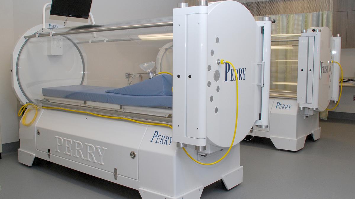 Deborah Heart and Lung Center using hyperbaric oxygen chambers in wound