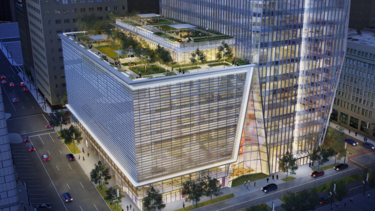 Hines Downtown Houston Office Tower 609 Main Designed With