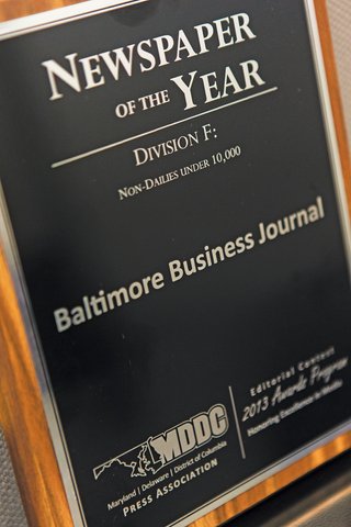 BBJ named ‘Newspaper of the Year’ in MDDC awards contest - Baltimore ...