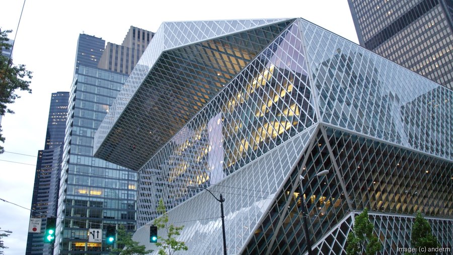 Seattle Central Library turns 10 – who washes all those windows ...