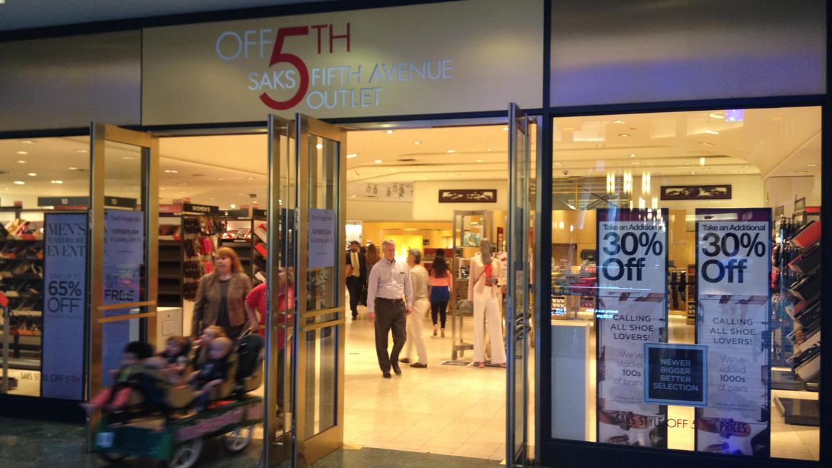 Saks Fifth Avenue OFF 5th is now open