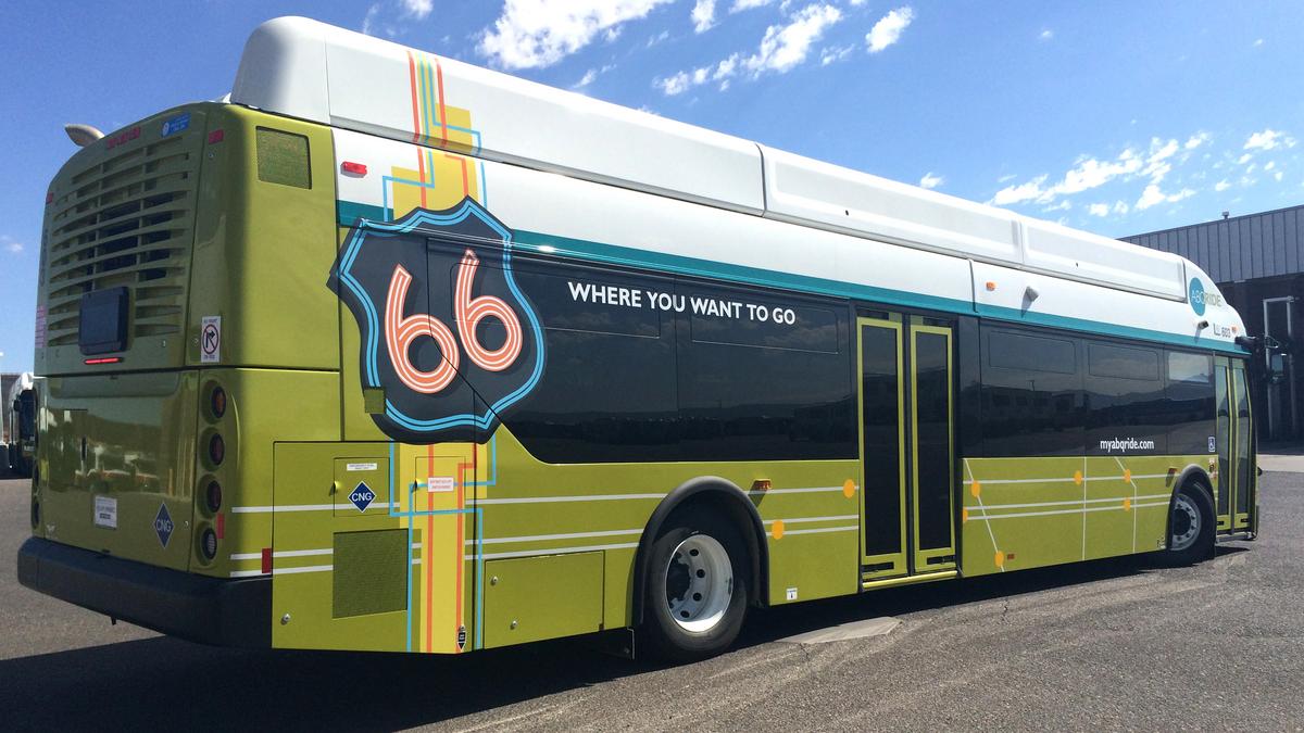 New landmark ABQ RIDE buses hit the streets Albuquerque Business First