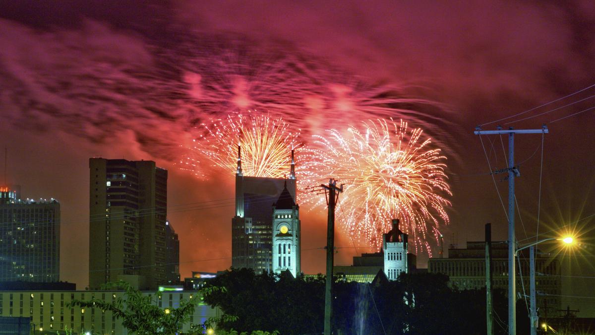 Boom town Nashville's Fourth of July fireworks named No. 2 in the U.S