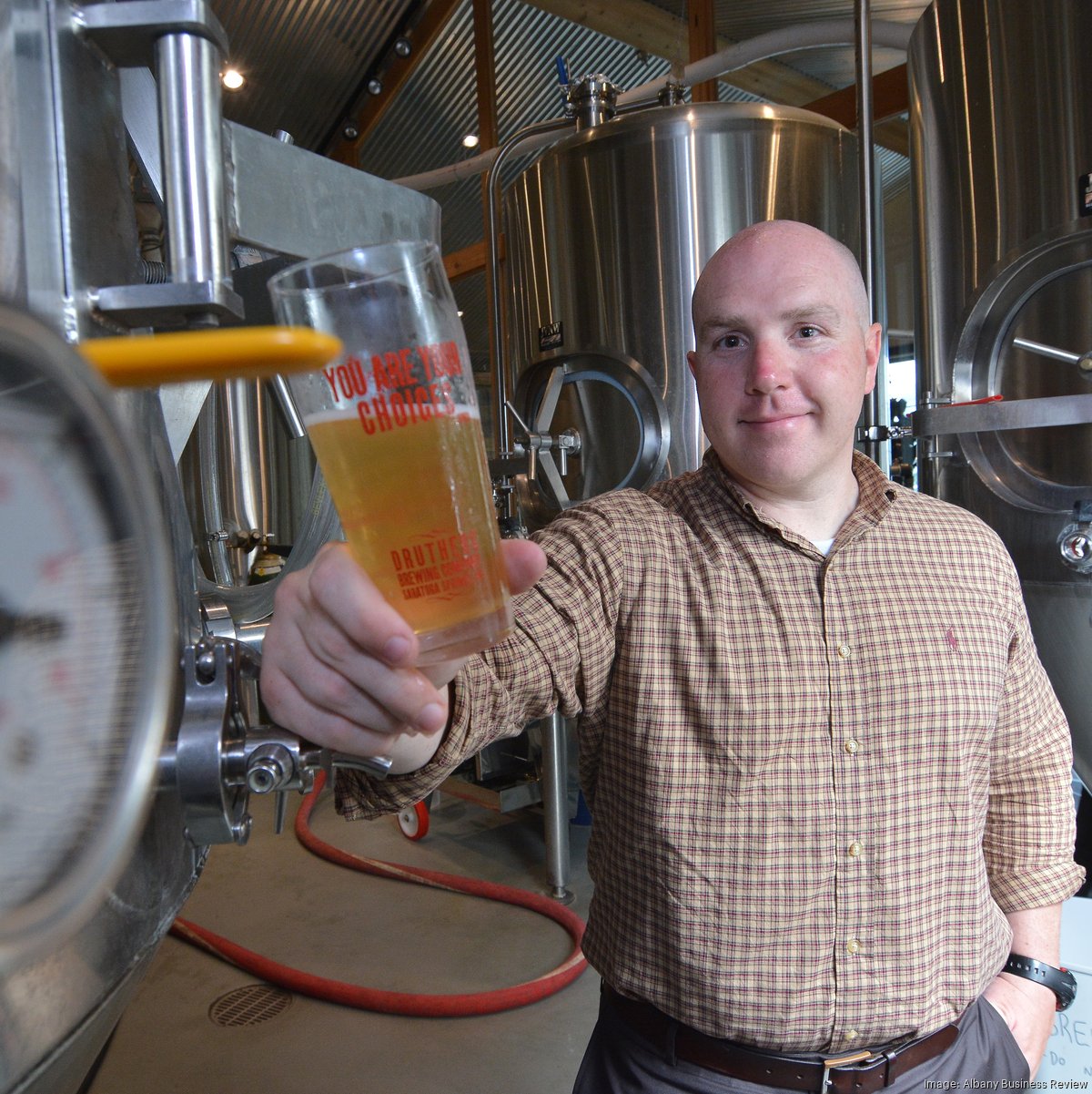 Executive profile with Chris Martell, CEO of Druthers Brewing Co. in  Saratoga Springs and Albany, New York - Albany Business Review