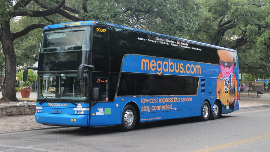 Megabus expanding reservedseating program in Texas, Louisiana San