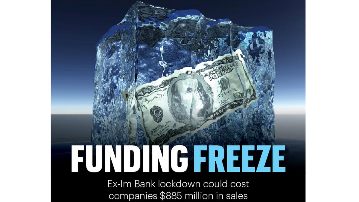 Funding Freeze Looming ExIm Bank shutdown endangers local exporters