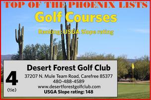 The Top 5 golf courses in Phoenix