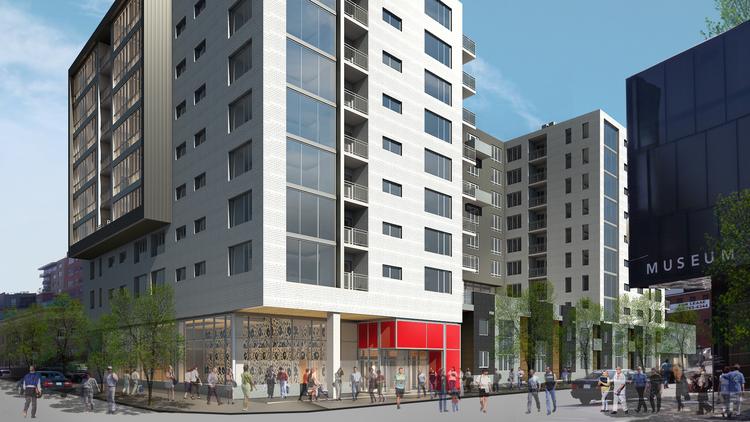 Verve 285 Unit Complex Arrives On Downtown Denver Apartment Scene Verve Apartments Opens In Downtown Denver Wednesday