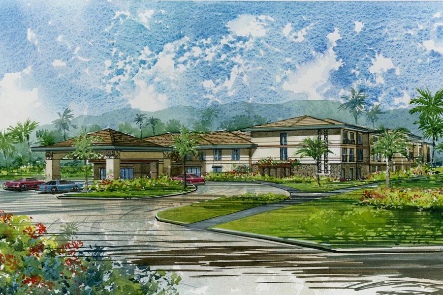 Laie Ventures Llc Selected To Develop New Oahu Hotel Pacific This Rendering Shows The Proposed Hotel For Site Of Former Laie Inn On