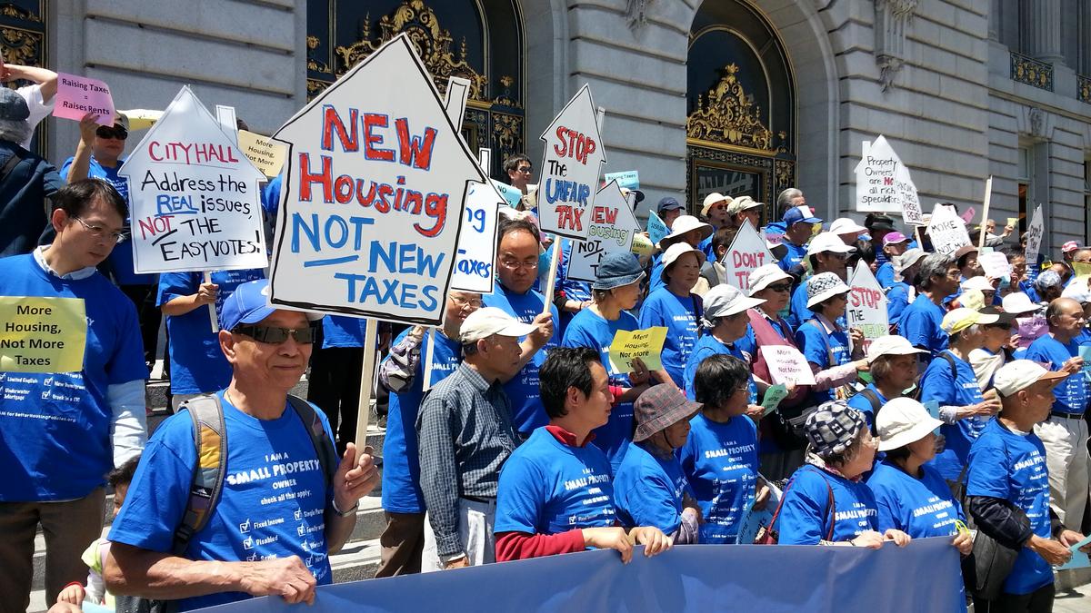 San Francisco property owners rip house flippers tax on November ballot